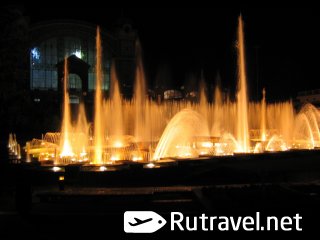Поющие фонтаны Праги