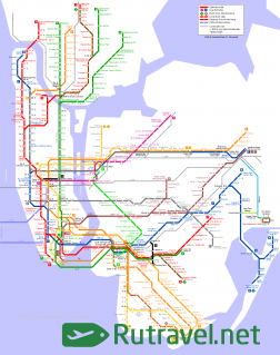 Карты Нью-Йорка